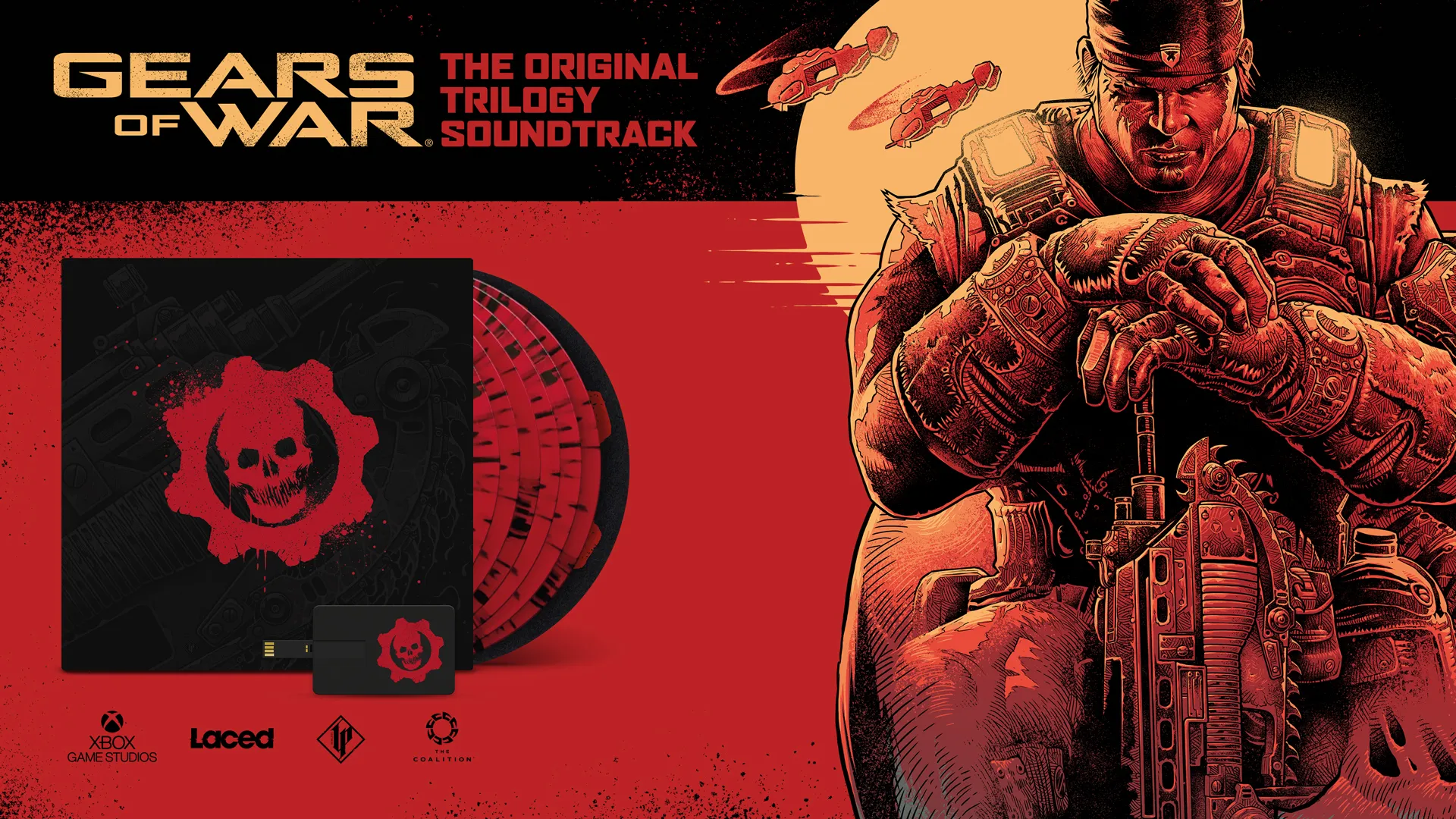 Gears of War the original trilogy soundtrack Vinyl