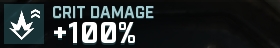 a sample of the percentage chance with the critical damage icon from Gears Tactics