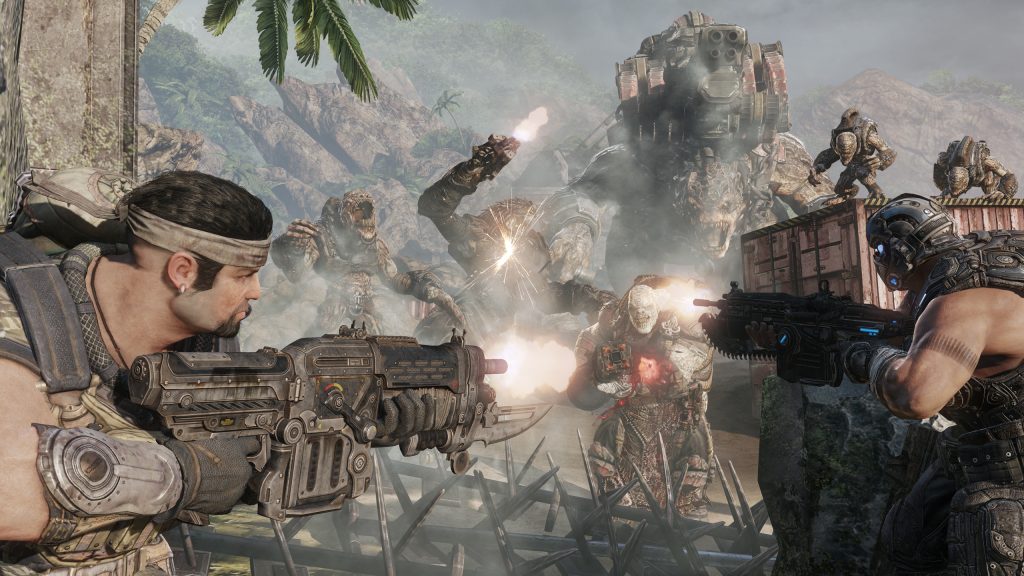 Gears 3 introduced many new elements to the ultimate survival mode, including barriers, turrets, and massive boss waves