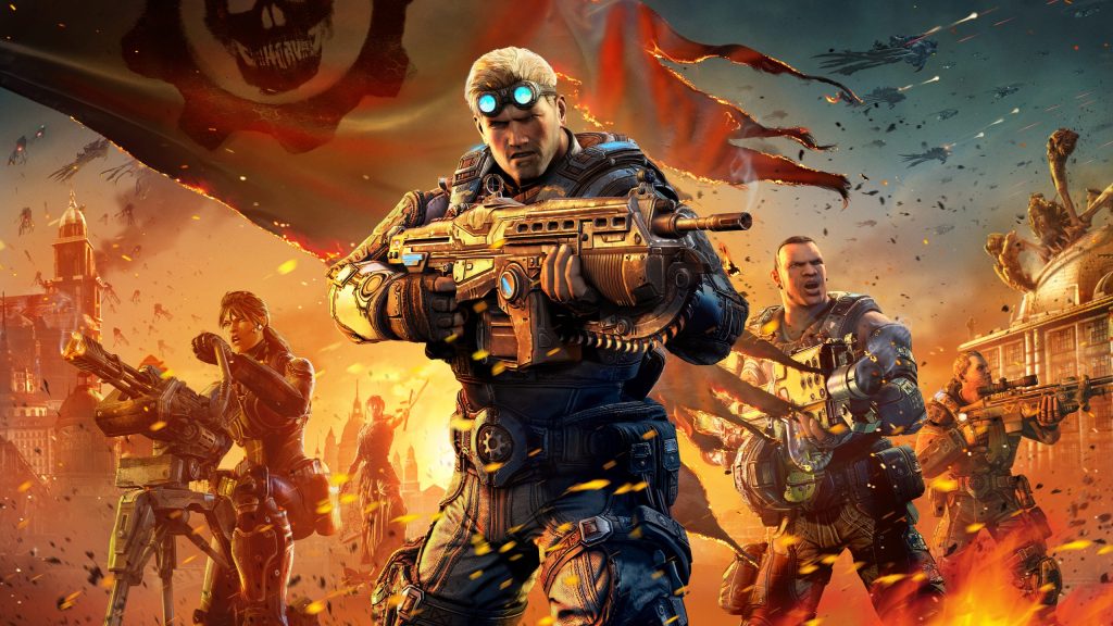 Engrenages du jugement de guerre Art clé
