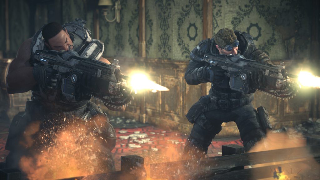 Cole and Baird are two of the thirteen COG characters remastered and available in multiplayer