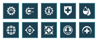 an example of ten of the passive skills available in the game