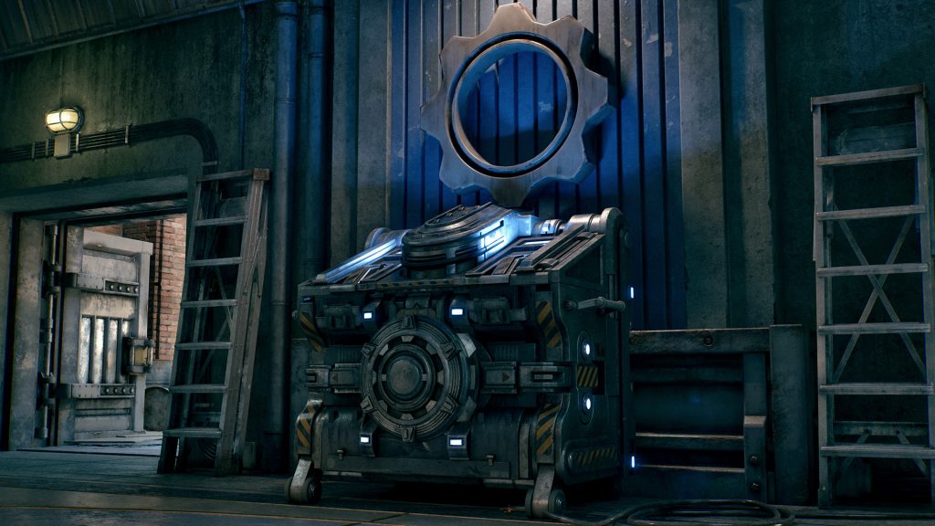 Cog army resupply depot for players to reload