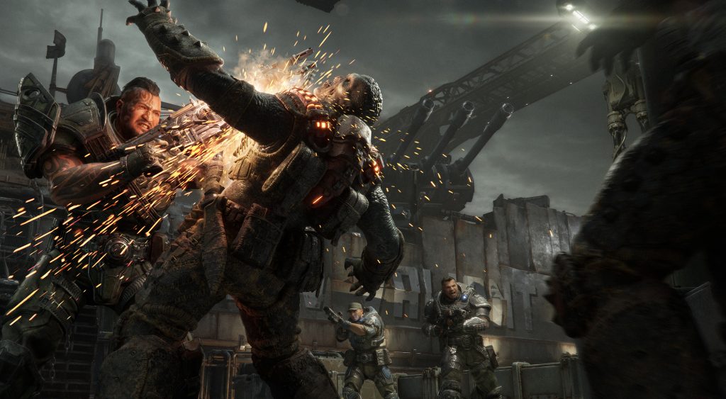 Tai chainsaws through enemy drone in Multiplayer mode