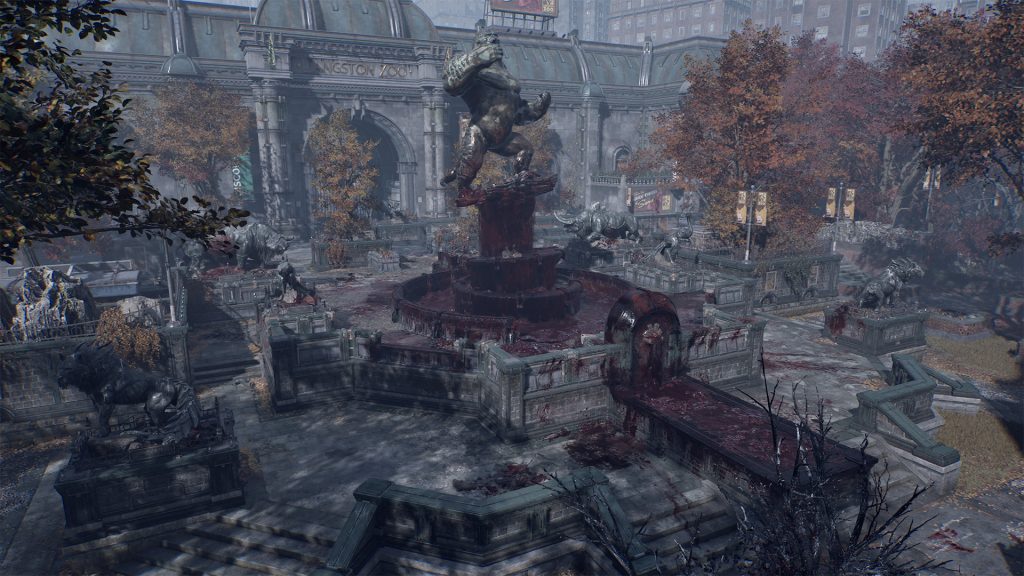 View of park map in versus