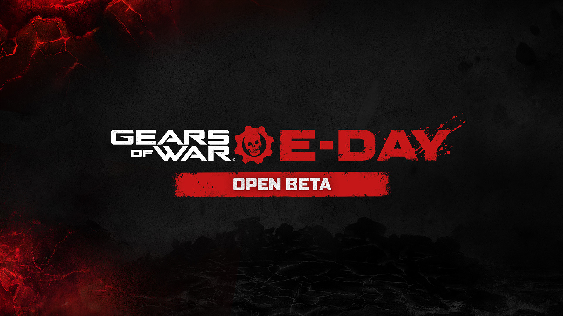 Gears of War E-Day Open Beta banner